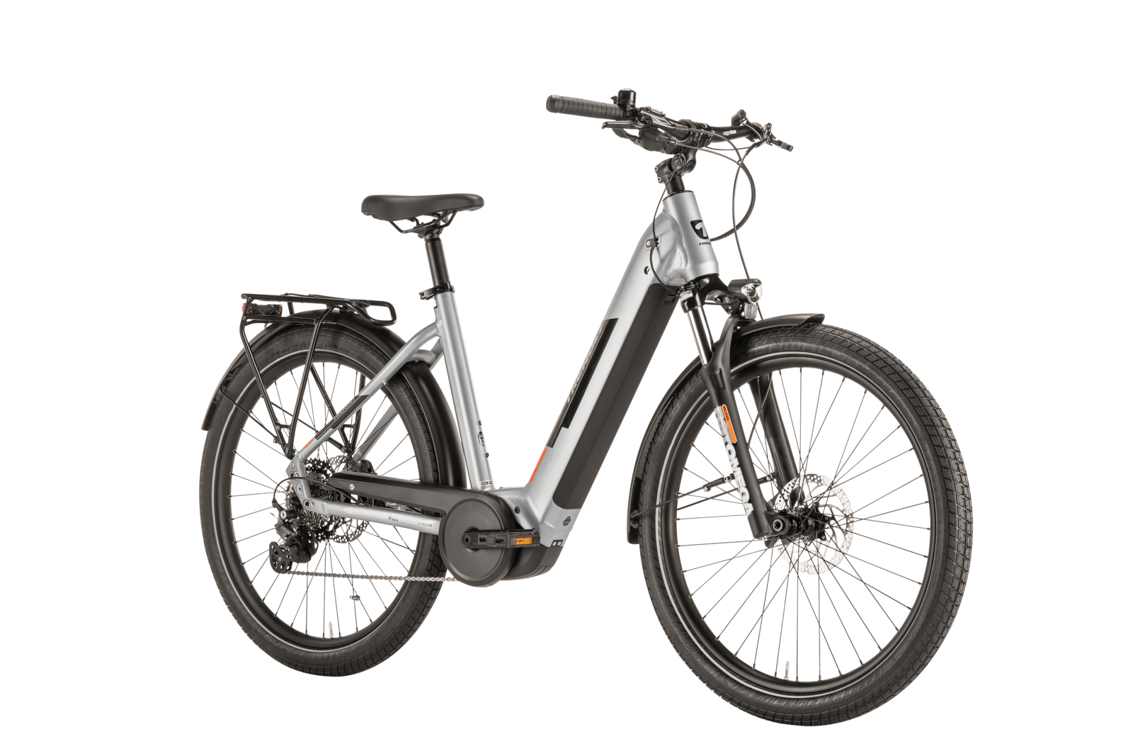 trenoli LIVENZA classico 750 in pearl mirage grey – matt | City E-Bike mit 750 Wh
