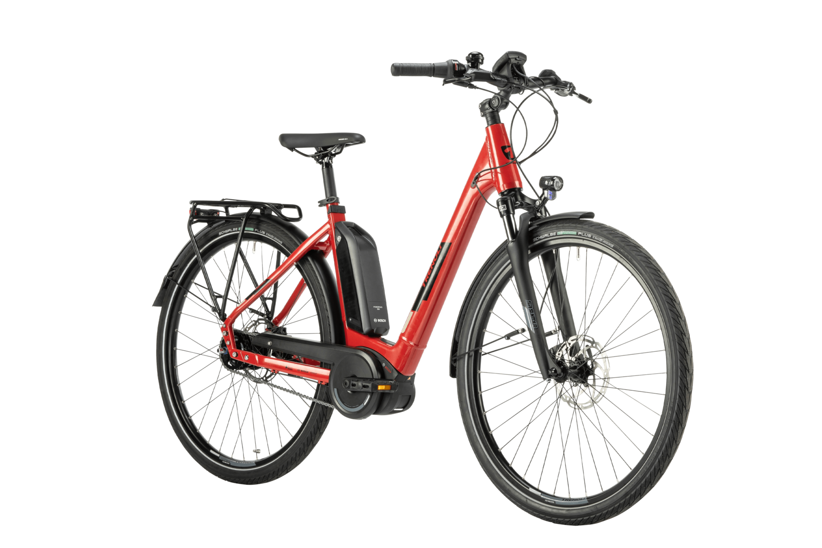 trenoli E-Bike BRENTA classico Performance NX in red – glänzend | City E-Bike